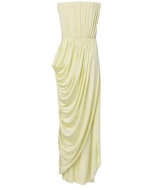 Stella McCartney Crêpe Jersey Bustier Dress - Metallic
