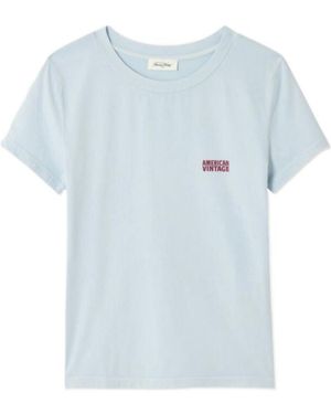 American Vintage T-Shirt Pymaz - Blue