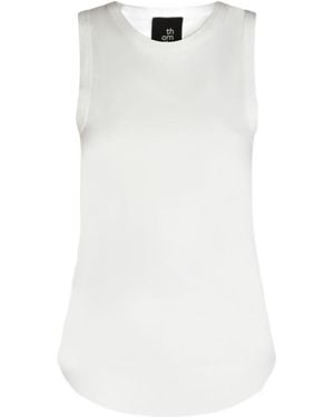 Thom Krom Sleeveless Longline Top - White