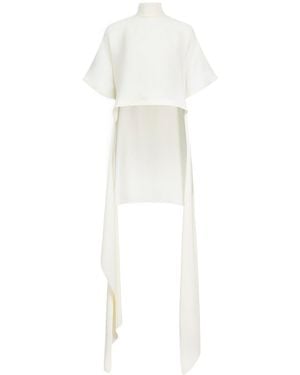 Alaïa Alaïa Asymmetric Cady Top - White