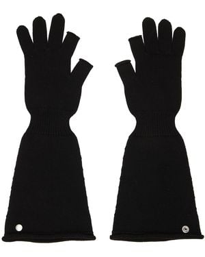 Rick Owens Tower Sphinx Gloves - Black