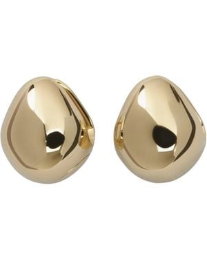 Phoebe Philo Pebble Earrings - Metallic