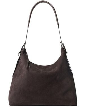 Lemaire Belted Hobo Bag - Black