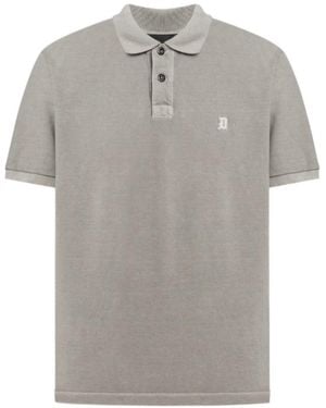 Dondup Regular-Fit Polo Shirt - Grey
