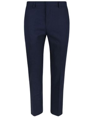 Calvin Klein Belt Loops Slacks - Blue