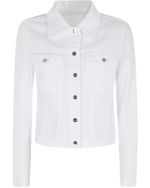Dondup Lapel Jacket - White