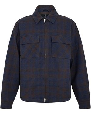 Represent Slim-Fit Shirt Jacket - Blue