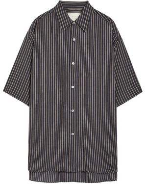 Studio Nicholson Striped Shirt - Gray