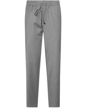 Antonelli Drawstring Waist Pants - Gray