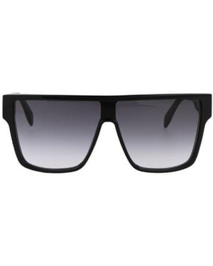 McQueen Eyewear Shield Frame Sunglasses - Grey