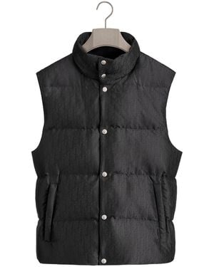 Dior Oblique Down Vest - Black