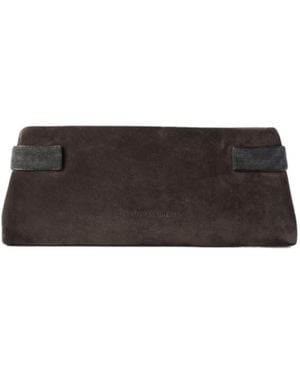 クラッチバッグ BRUNELLO CUCINELLI SUEDE LEATHER CLUTCH BAG Brunello Cucinelli Clutch | italist