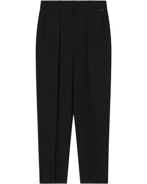 ARMANI EXCHANGE Pleated Track Trousers - Black
