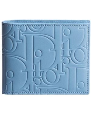 Dior Bifold Wallet - Blue