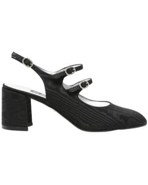 CAREL PARIS Banana 70Mm Slingback Court Shoes - Black