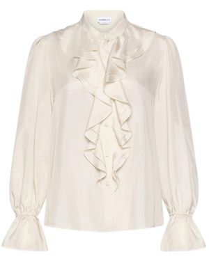 Marella Long-Sleeved Shirt - Natural