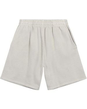 Entire studios Standard Elastic Waistband Sweatshorts - White