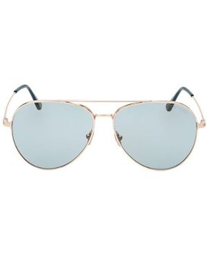 Tom Ford Eyewear Aviator Sunglasses - White