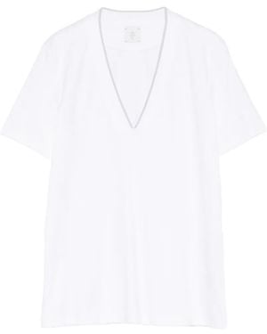 Eleventy V-Neck T-Shirt - White