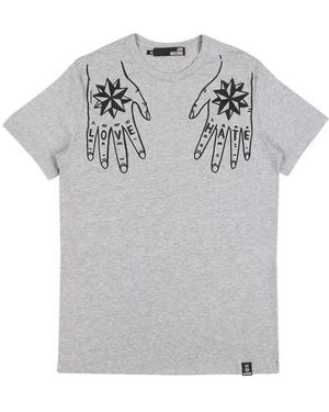 Moschino Logo Details T-Shirt - Grey