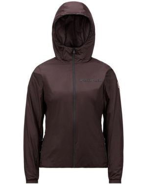 Moncler Grenoble Mid Layer Hooded Jacket - Purple