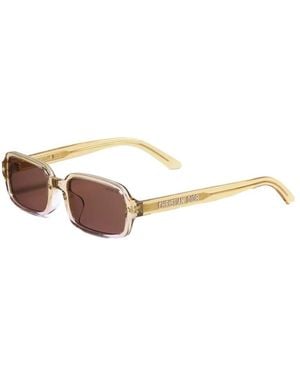 Dior Rectangular Sunglasses - White