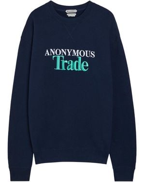 JW Anderson Round-Neck Sweatshirt - Blue