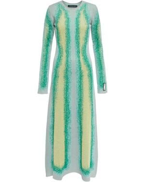 Y. Project Gradient Knit Dress - Green