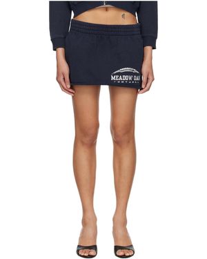 Skims Fleece Mini Skirt - Blue