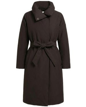 Moose Knuckles Lonsdale Long-Sleeve Coat - Black