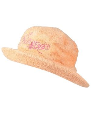 Ganni Towel Cloth Baseball Cap - Pink