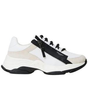 Twinset Logo-Print Sneakers - White