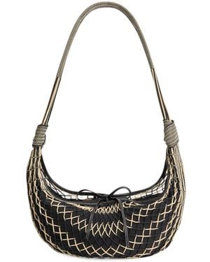 Lemaire X Filt Croissant Shoulder Bag - Black