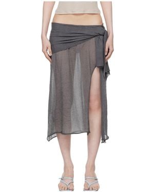 Paloma Wool Dakota Midi Skirt - Grey