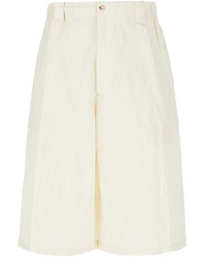 Willy Chavarria Belt Loop Shorts - White
