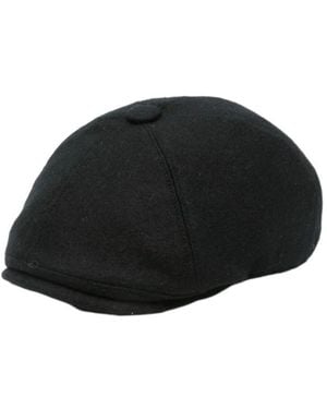 Fedeli Wool Beret - Black
