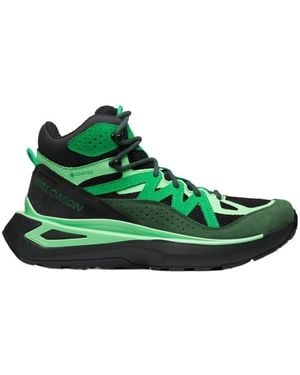 Salomon Lab Salomon Odyssey Elmt Gore-Tex High Top Trainers - Green