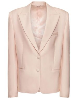 Magda Butrym Single-Breasted Blazer - Pink