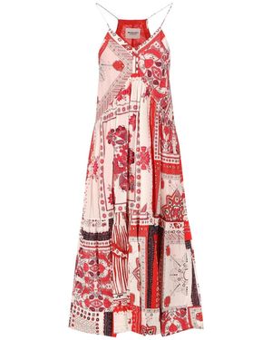 Isabel Marant Abba Midi Dress - Red