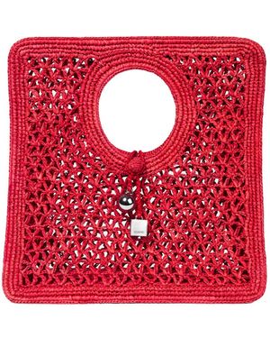 Jacquemus Spiaggia Baguette - Red