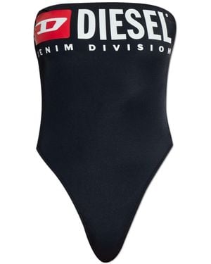 DIESEL Cecilia-D-Core Logo Swimsuit - Blue
