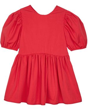 Cecilie Bahnsen Darla Top - Red