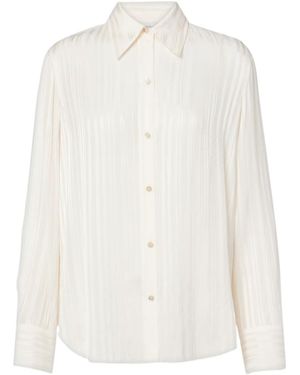 Vince Long Sleeve Shirt - White