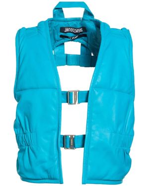 Jacquemus Solid-Colored Vest - Blue
