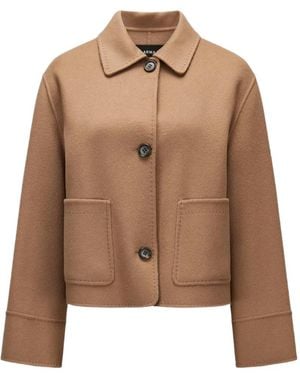 Arma Frederique Button-Up Jacket - Brown