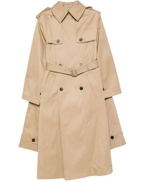 Jean Paul Gaultier Double-Breasted Trench Coat - Natural