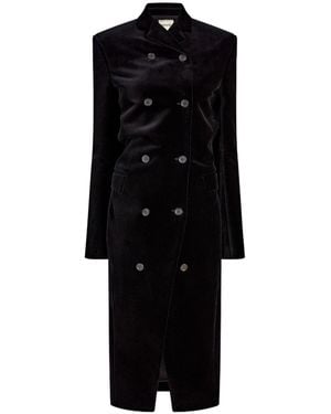 KHAITE Rolon Coat - Black