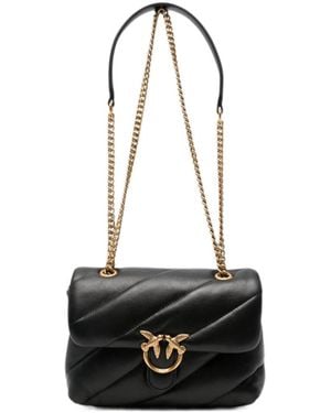 Pinko Flap Shoulder Bag - Black