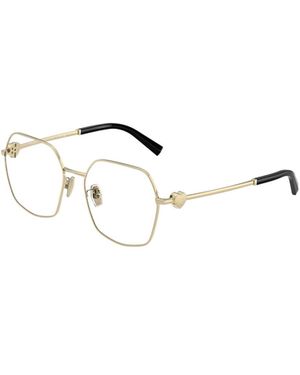 Tiffany & Co. Hexagon Frame Glasses - White