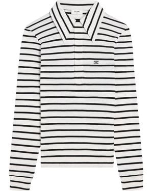 Celine Polo Shirt - White